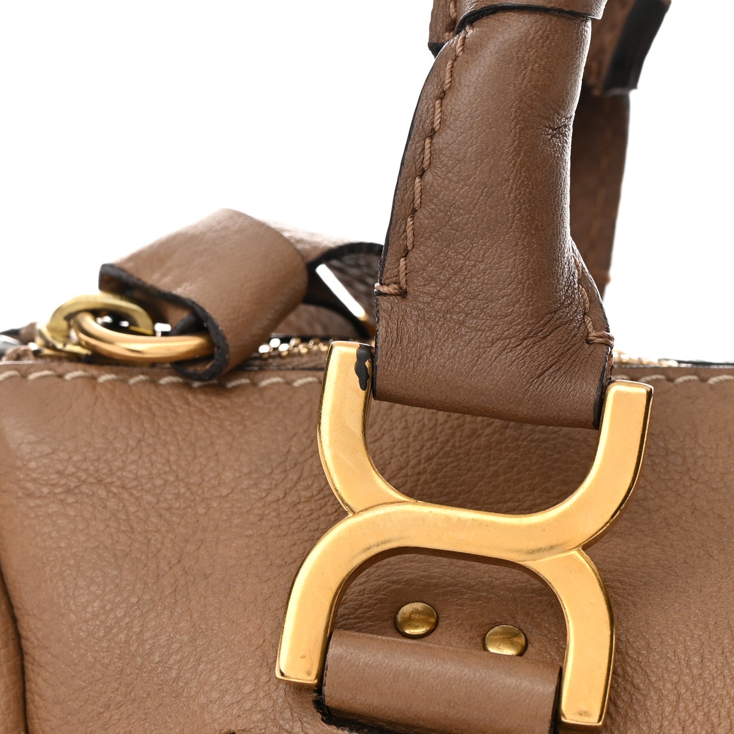 Chloe Calfskin Large Marcie Satchel Nut 20 of 22