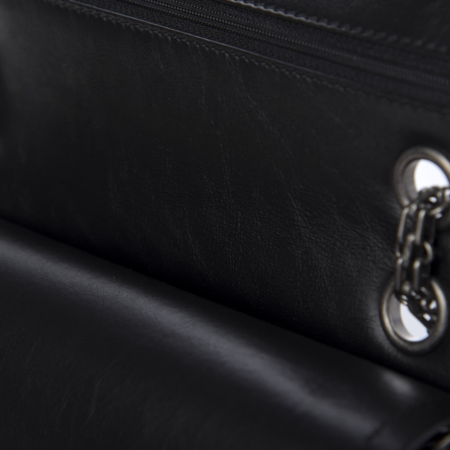 Chanel Aged Calfskin Quilted 2.55 Reissue 225 Flap Black 7 of 11