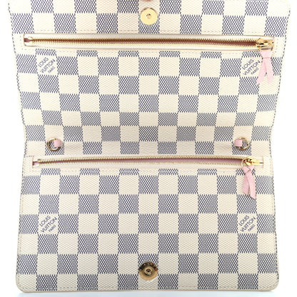 Louis Vuitton Damier Azur Summer Trunks Pochette Weekend 4 of 6