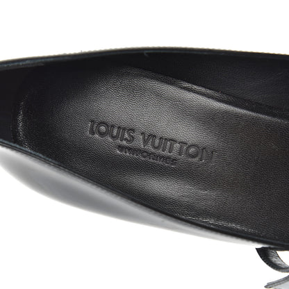 Louis Vuitton Patent Uniformes Silhouette 40mm Pumps 38.5 Black 6 of 8