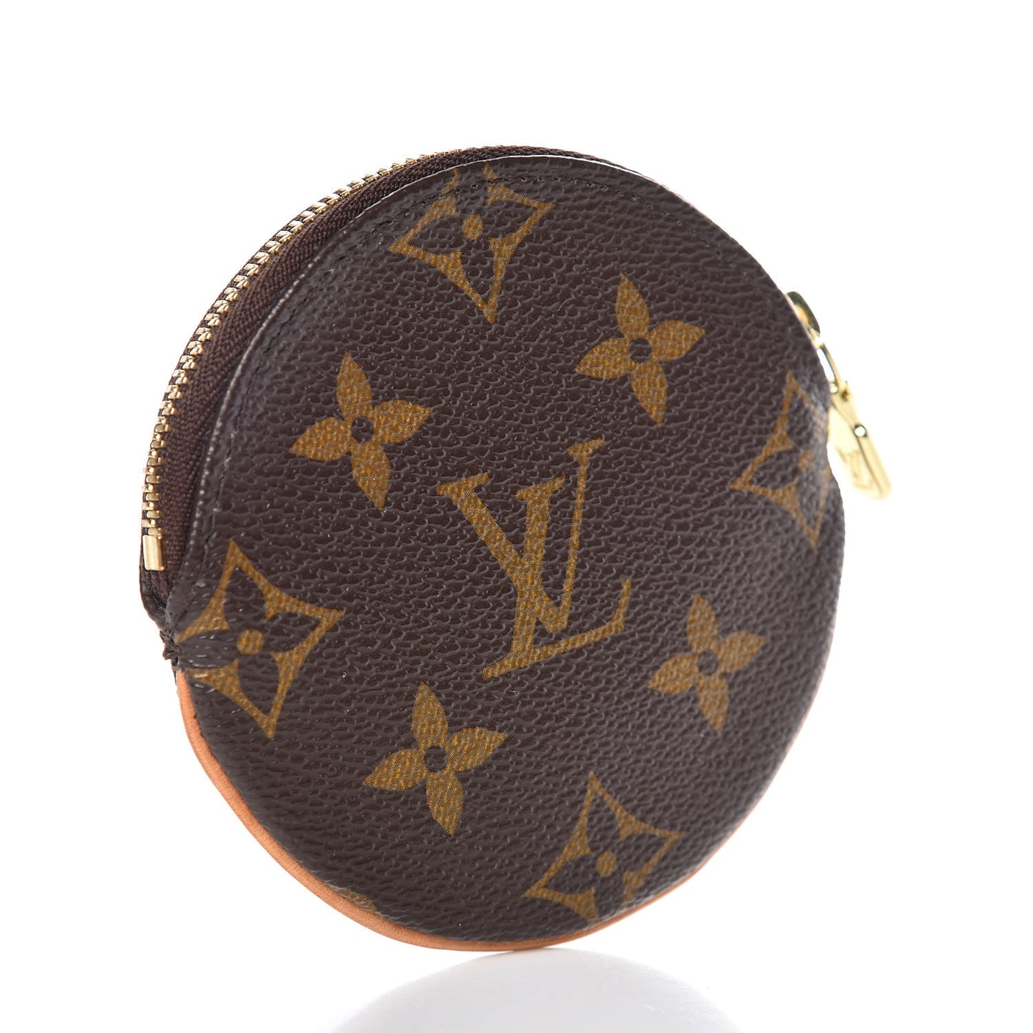 Monogram Round Coin Purse