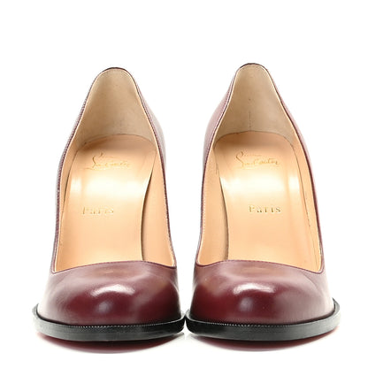 Christian Louboutin Shiny Nappa London B 100 Pumps 38.5 Orthodoxe 3 of 16