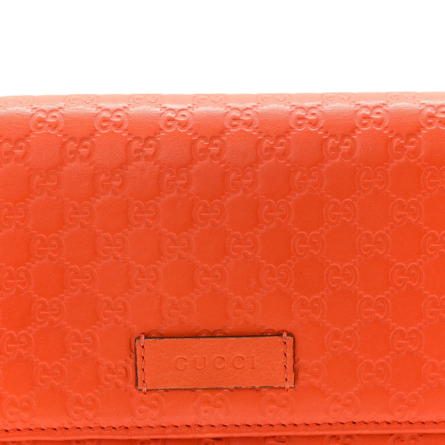 Gucci Soft Microguccissima Continental Wallet Sun Orange 9 of 11