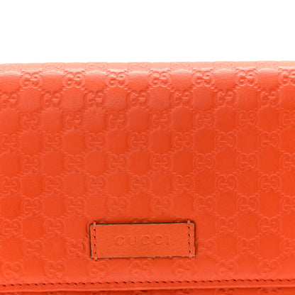 Gucci Soft Microguccissima Continental Wallet Sun Orange 9 of 11