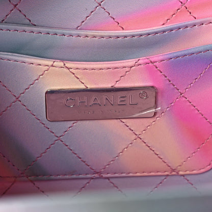 Chanel PVC Patent Calfskin Patent Lambskin Vertical Vanity Case Pink 6 of 14