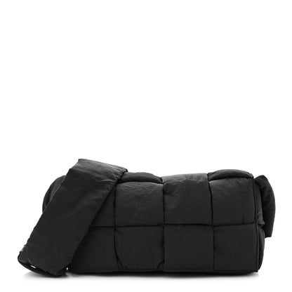 Bottega Veneta Nylon Intrecciato Padded Tech Cassette Bag Black 3 of 11