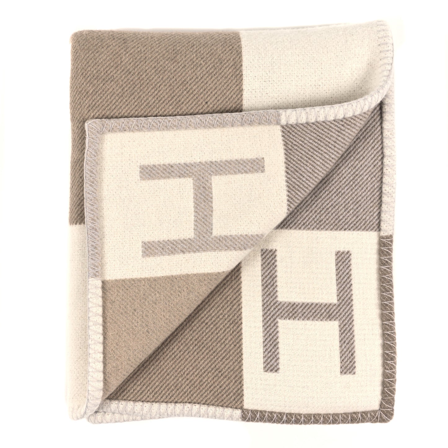 Wool Cashmere Avalon Blanket Ecru Naturel