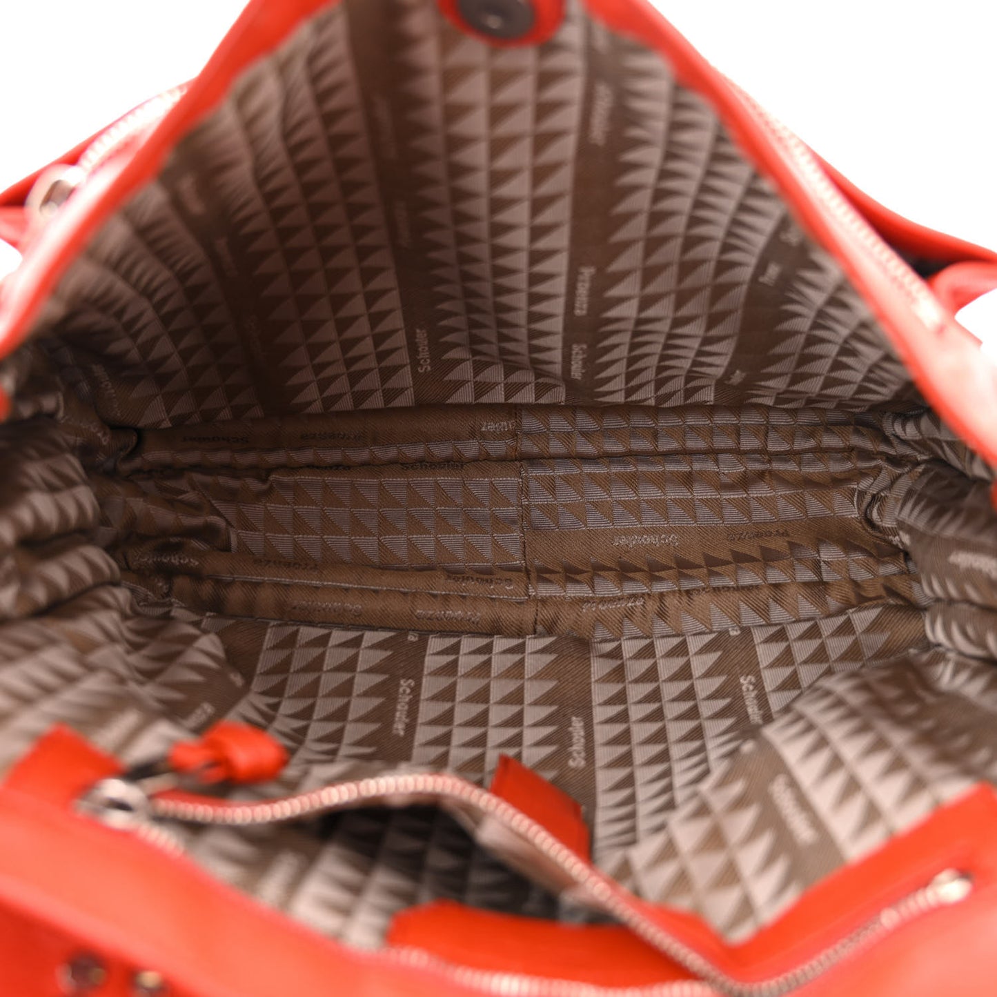 Lambskin PS1 Large Satchel Orange Pepper