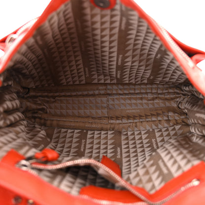 Proenza Schouler Lambskin PS1 Large Satchel Orange Pepper 5 of 10