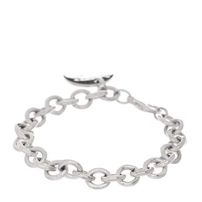 Tiffany Sterling Silver Return to Tiffany Round Tag Charm Bracelet 2 of 3