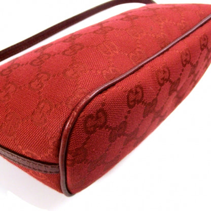 Gucci Monogram Pochette Red 5 of 10