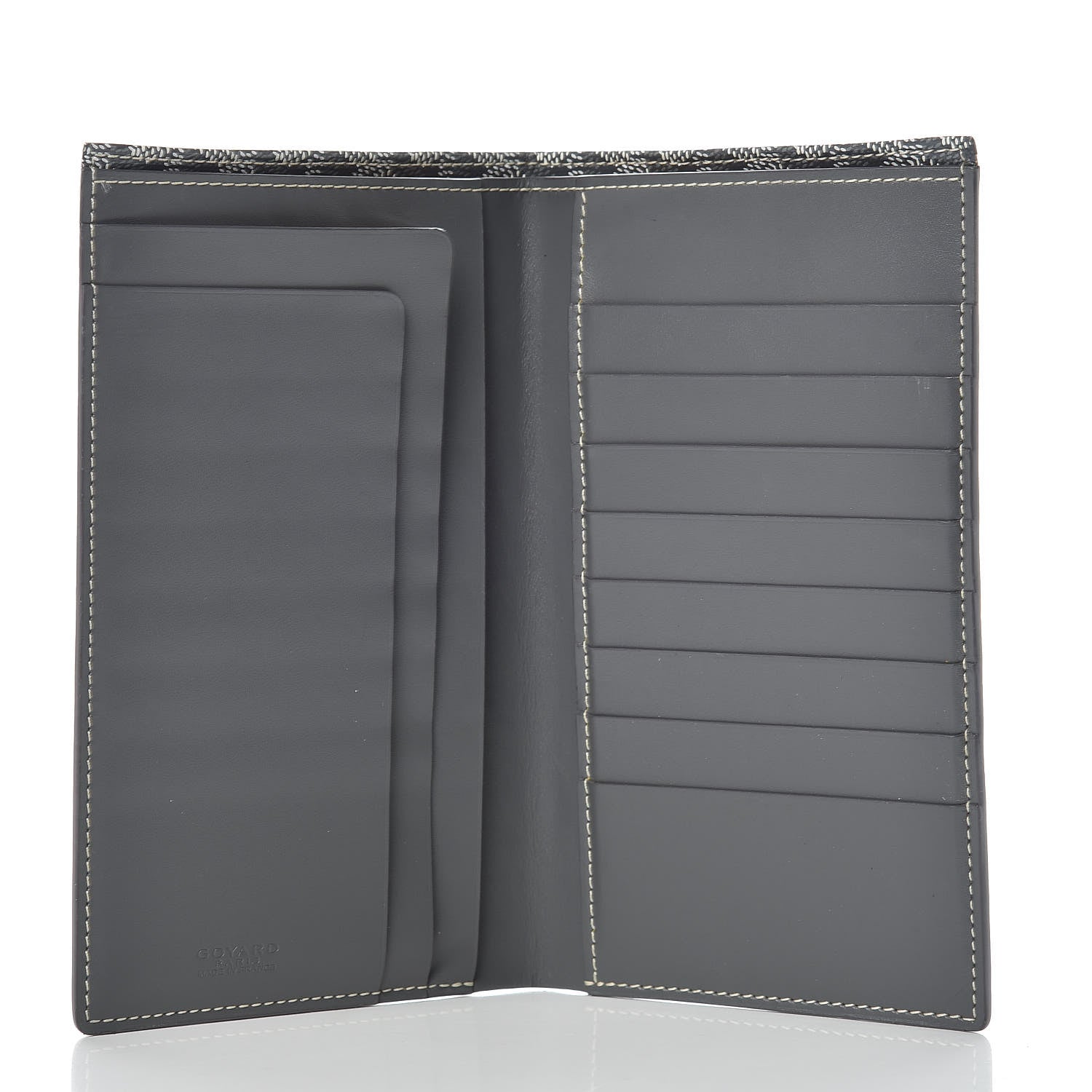 Goyard Goyardine Long Bi-Fold Wallet Grey 5 of 10