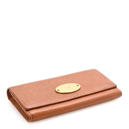 Mulberry Natural Vegetable Tanned Continental Wallet Oak 4 of 7