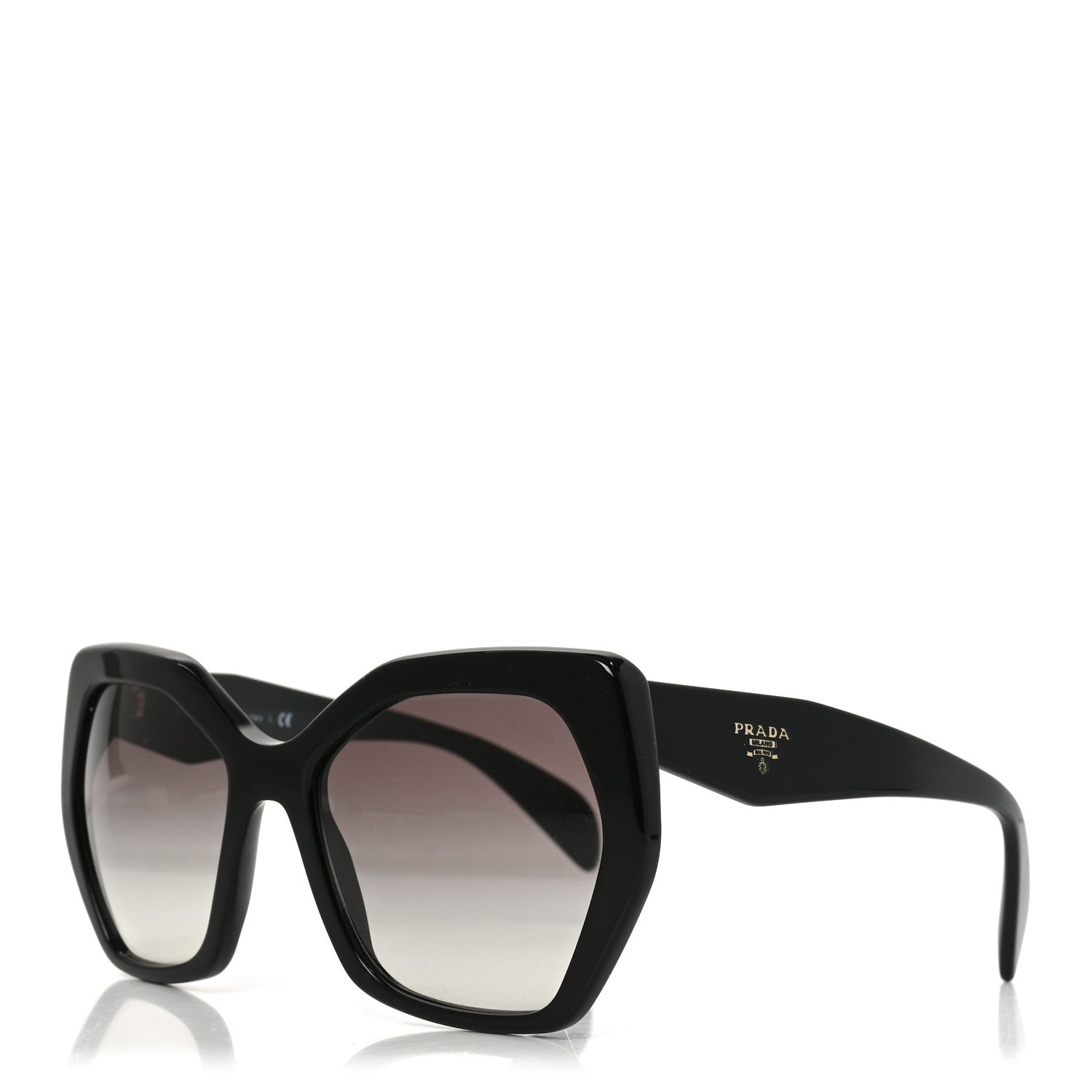 Prada Sunglasses SPR 16R Black 1 of 7