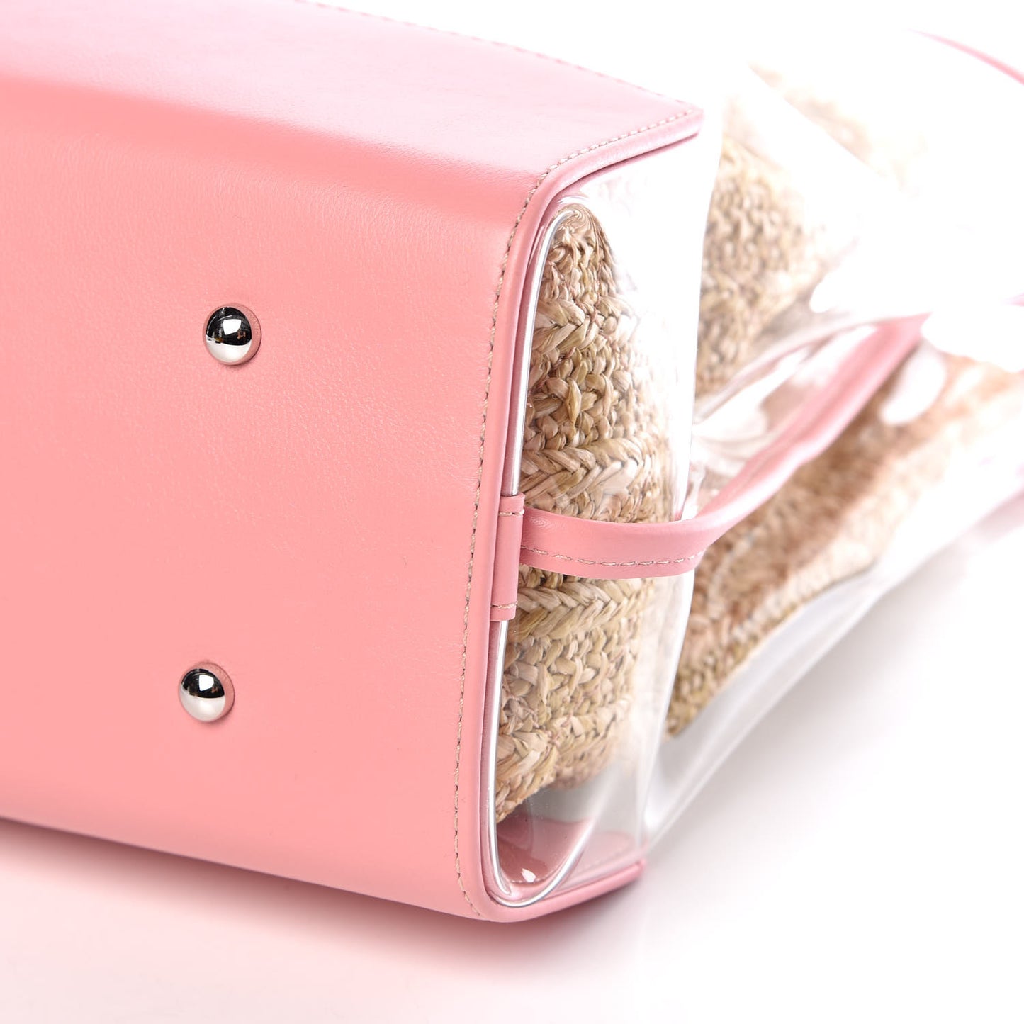 Calfskin PVC 31 Bag Pink