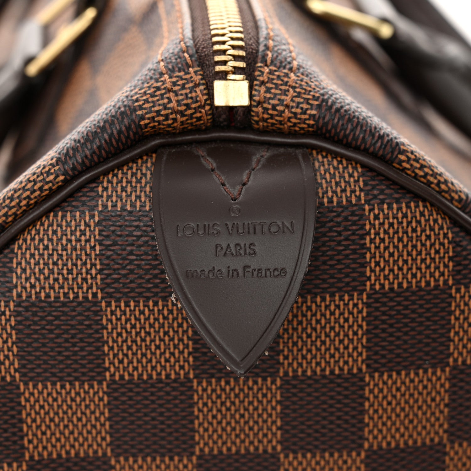 Louis Vuitton Damier Ebene Speedy 30 8 of 11