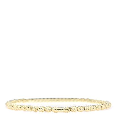 David Yurman 18K Yellow Gold Diamond Petite Pave Flex Bracelet 3 of 5