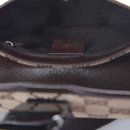 Gucci Monogram Waist Pouch Bag Dark Brown 5 of 7