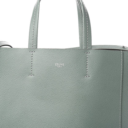 Celine Grained Calfskin Small Vertical Cabas Green 10 of 10