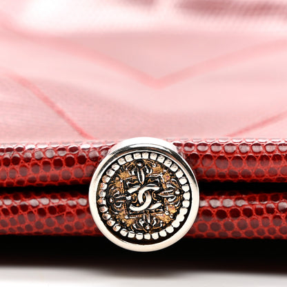 Chanel Lizard Timeless Clutch Red 7 of 7