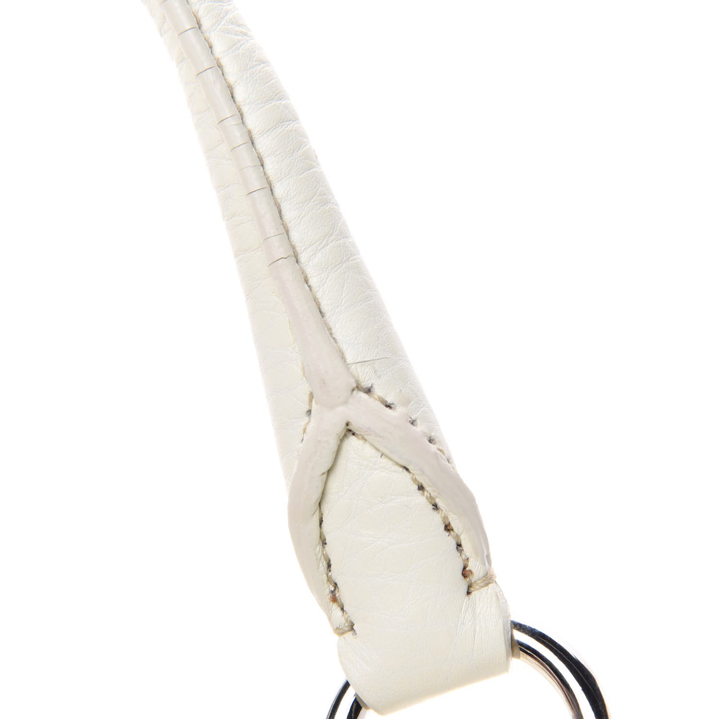 Vitello Daino Satchel Bianco