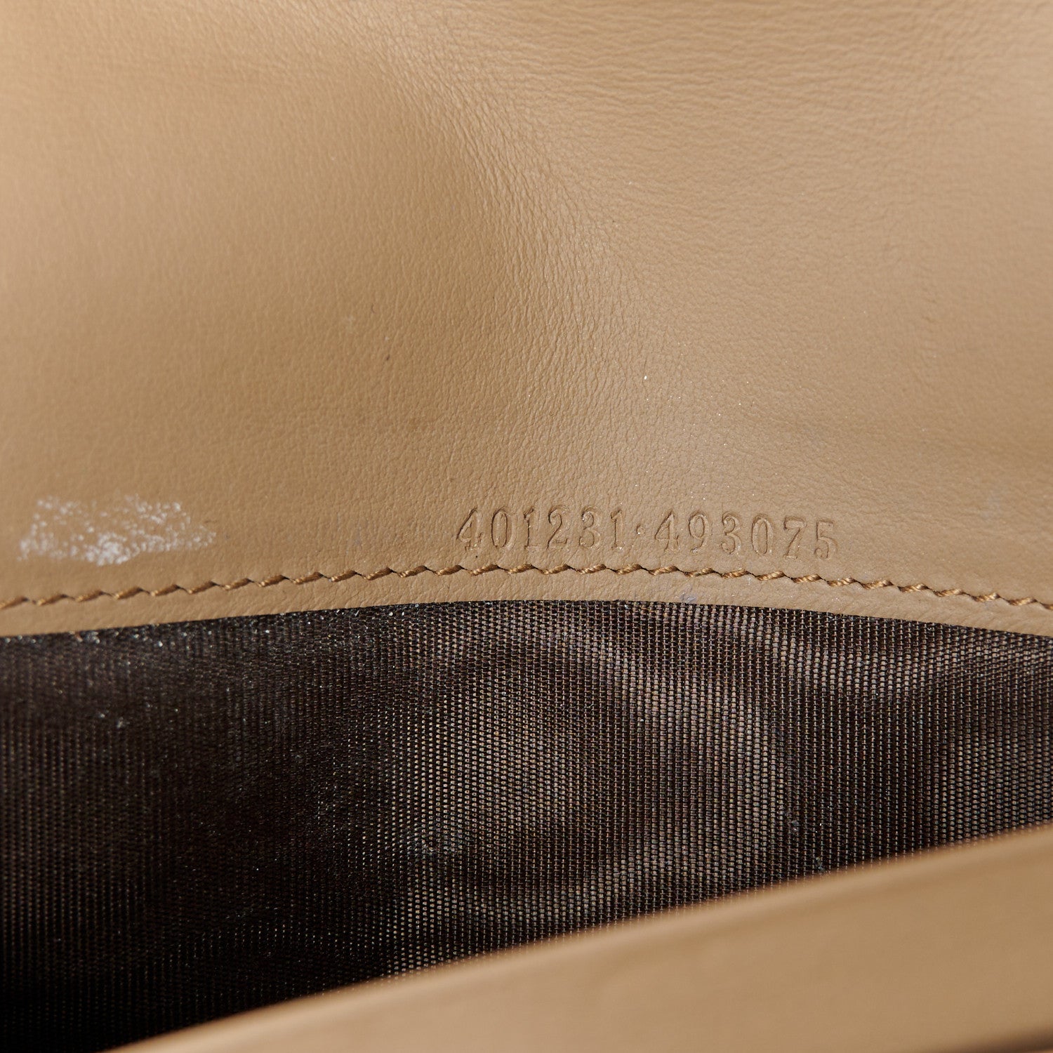 Gucci GG Supreme Monogram Mini Dionysus Chain Wallet Beige Taupe 7 of 10