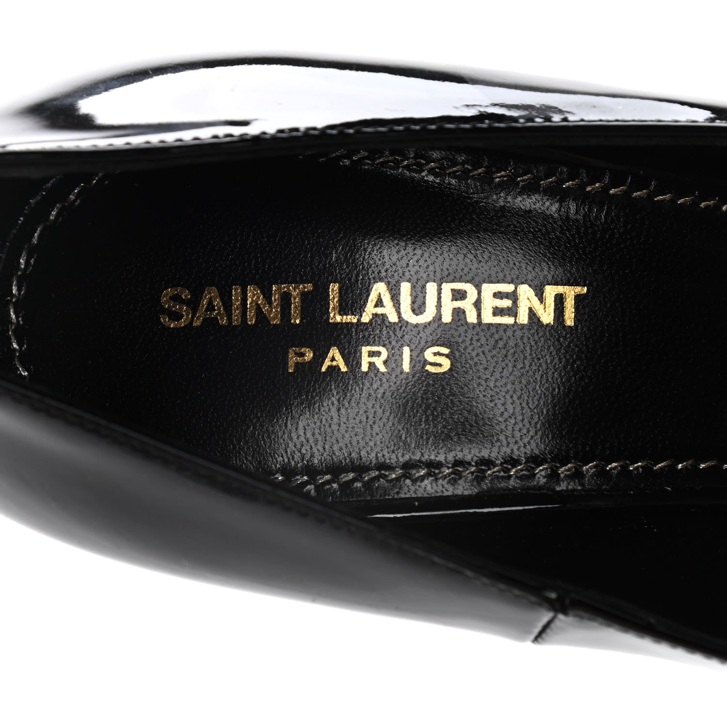 Saint Laurent Patent Opyum 110 Pumps 40 Black 8 of 11