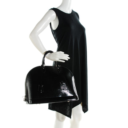 Louis Vuitton Electric Epi Alma MM Black 2 of 7