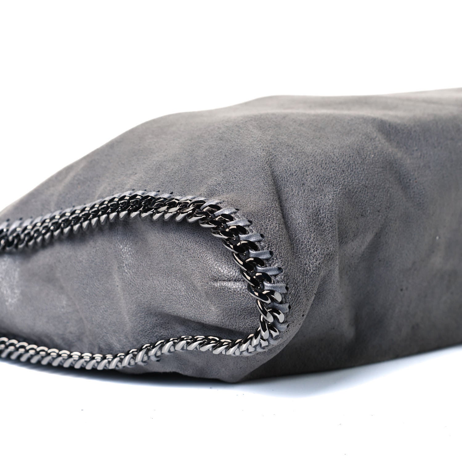Stella McCartney Shaggy Deer Falabella Fold Over Tote Grey 9 of 12