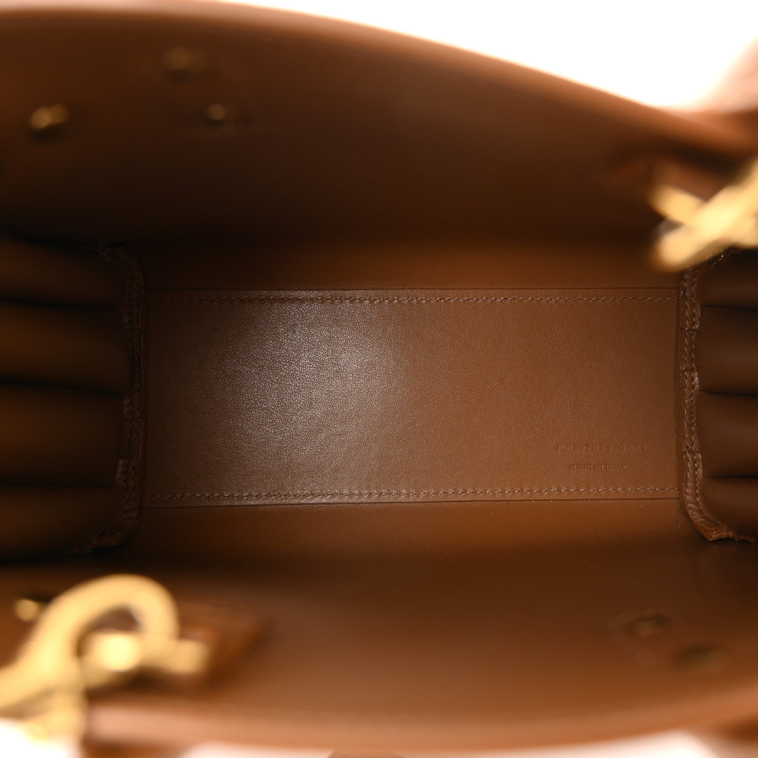 Saint Laurent Grained Calfskin Nano Sac De Jour Cinnamon 5 of 10
