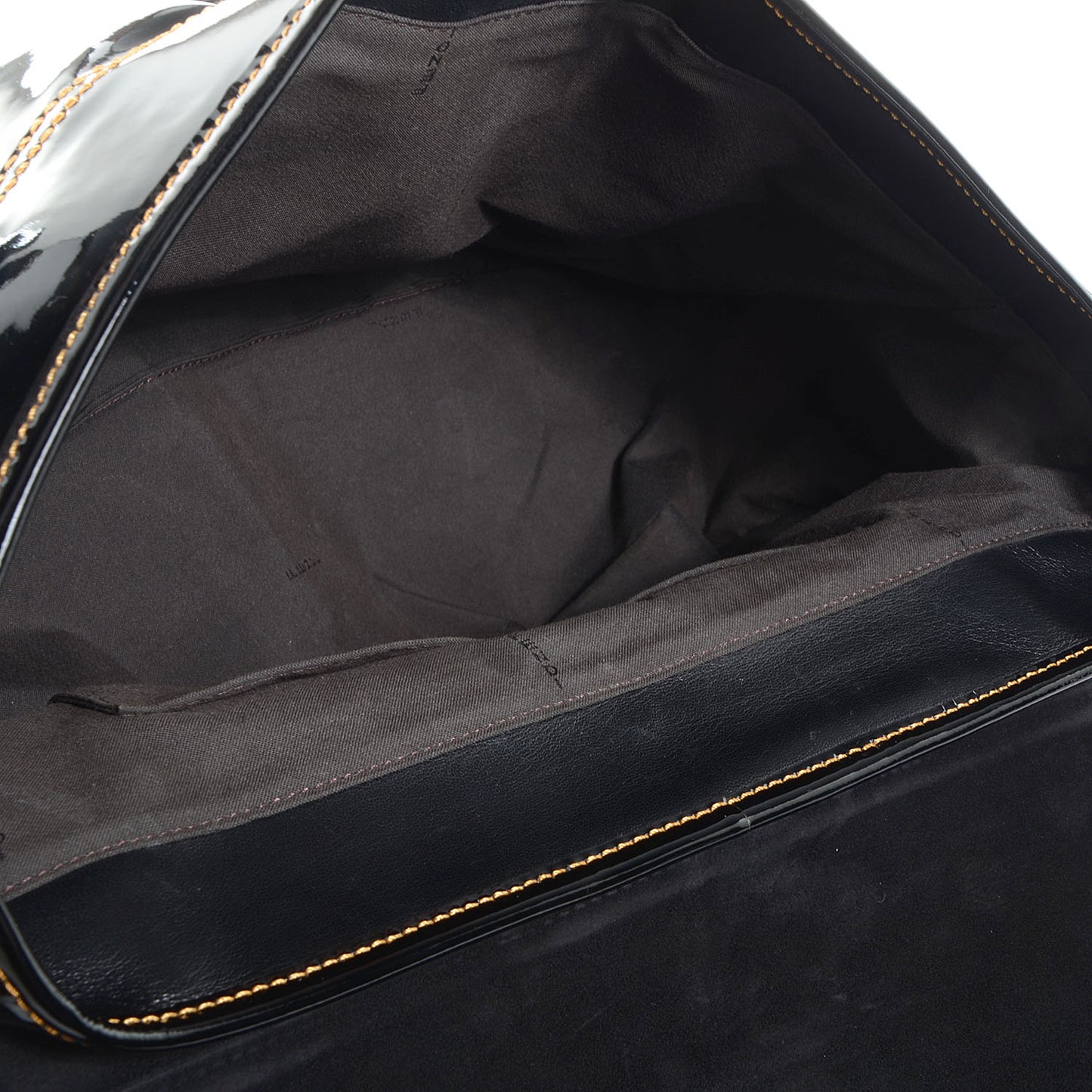 Patent Large B Bag Black