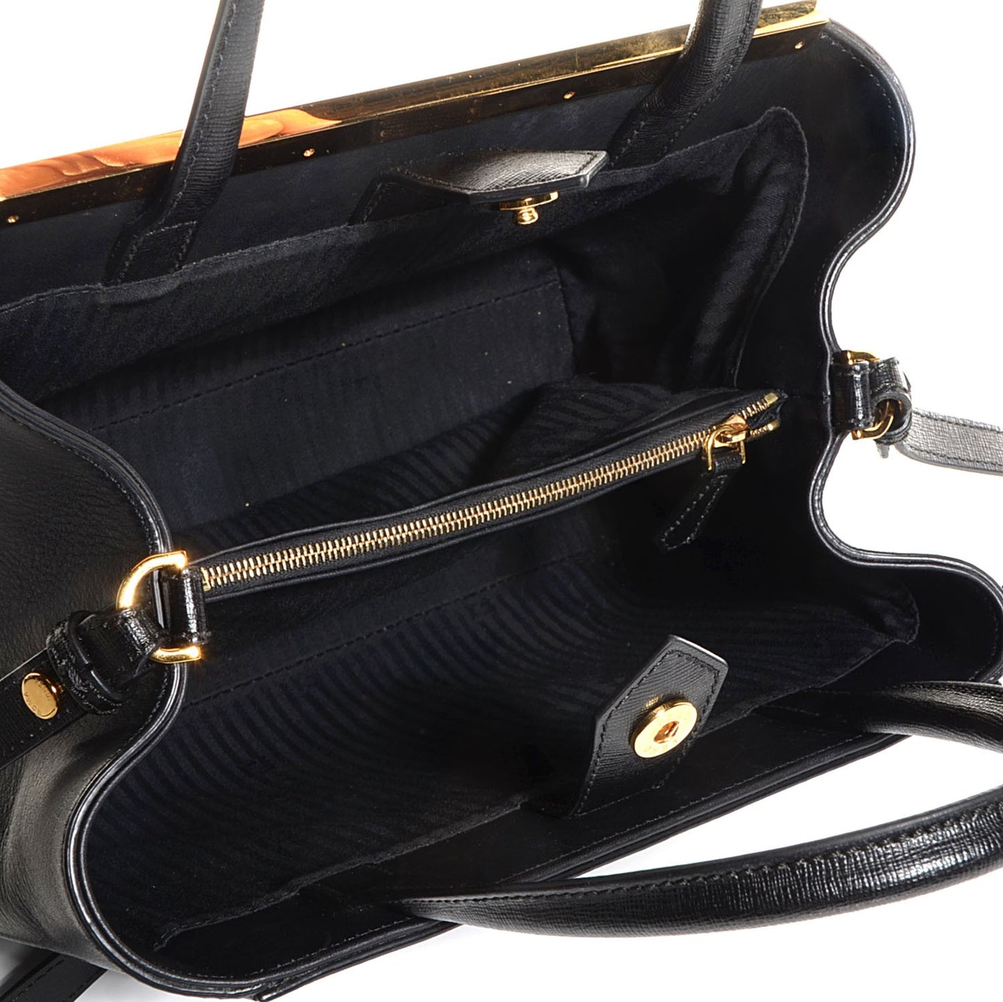 Vitello Elite Petite 2Jours Tote Black
