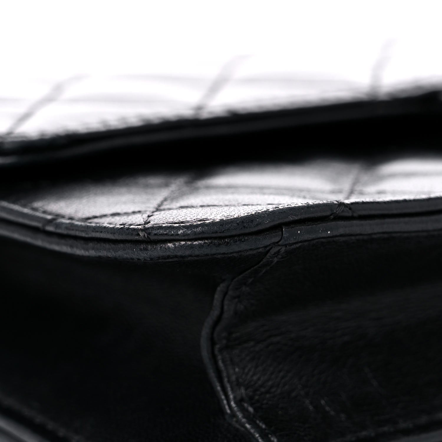 Chanel Lambskin Quilted Medium Crossing Times Flap Black 7 of 23