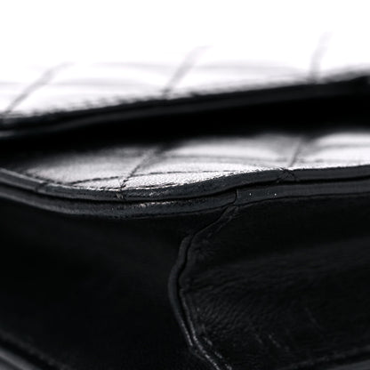 Chanel Lambskin Quilted Medium Crossing Times Flap Black 7 of 23