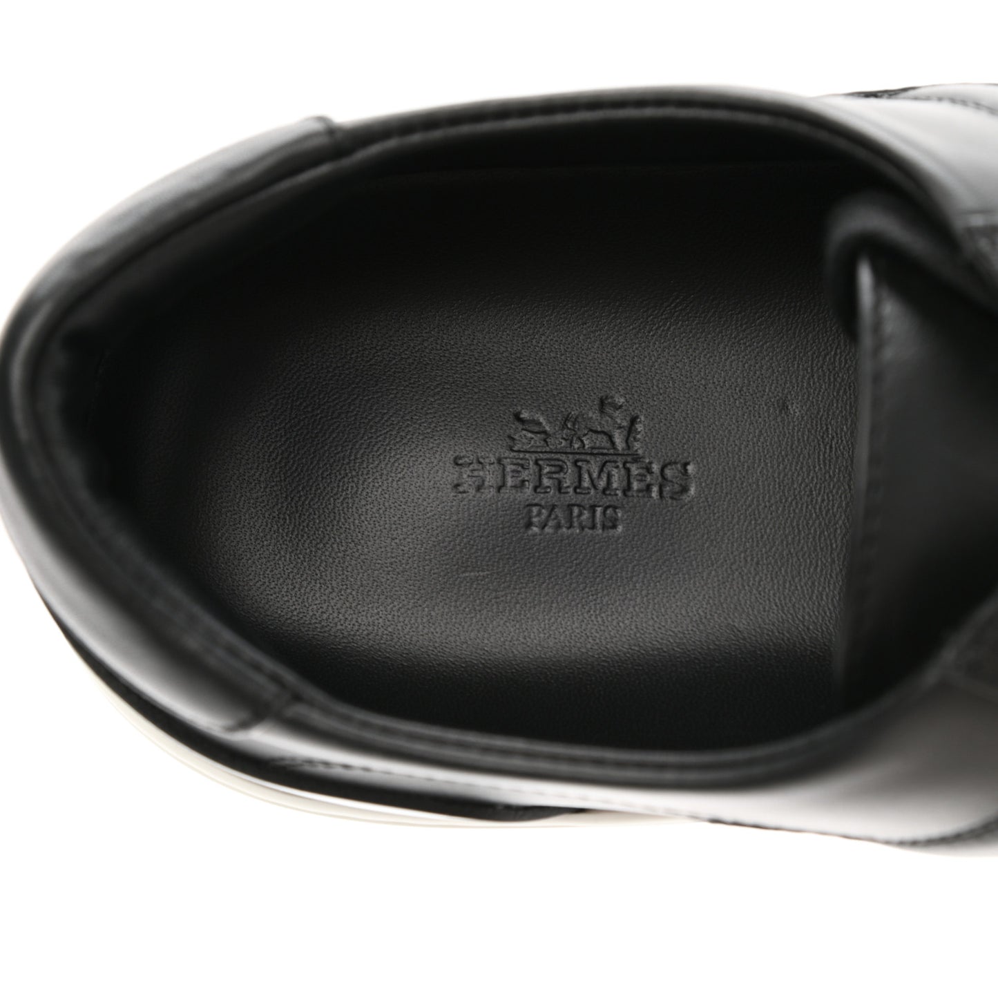 Calfskin Deep Sneakers 41 Black