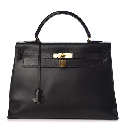 Hermes Box Kelly Sellier 32 Black 1 of 31