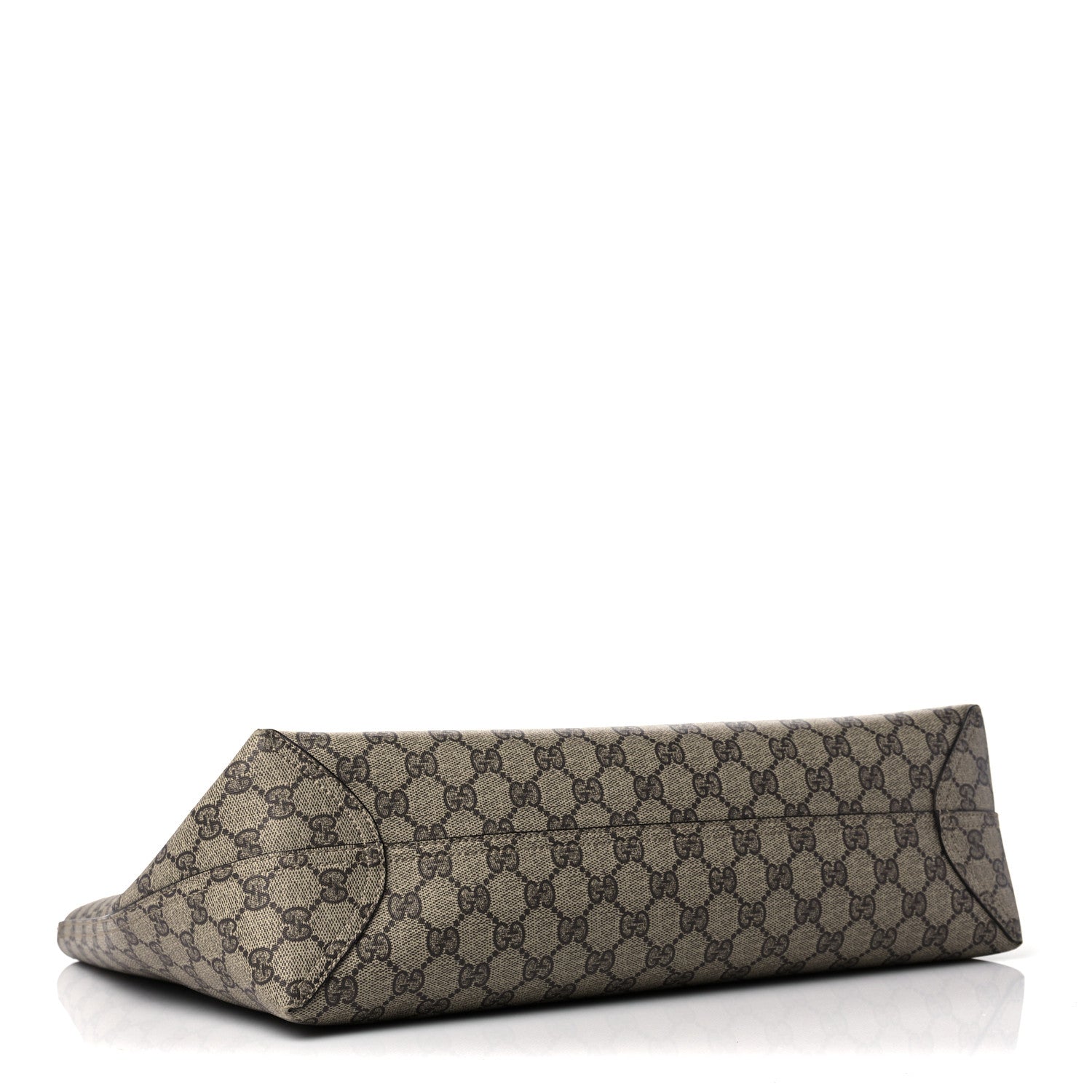 Gucci Calfskin GG Supreme Monogram Large Reversible Tote Dark Cipria 4 of 9