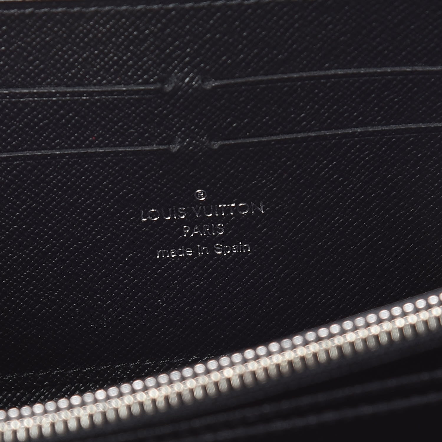 Louis Vuitton Epi Electric Zippy Wallet Black 6 of 10
