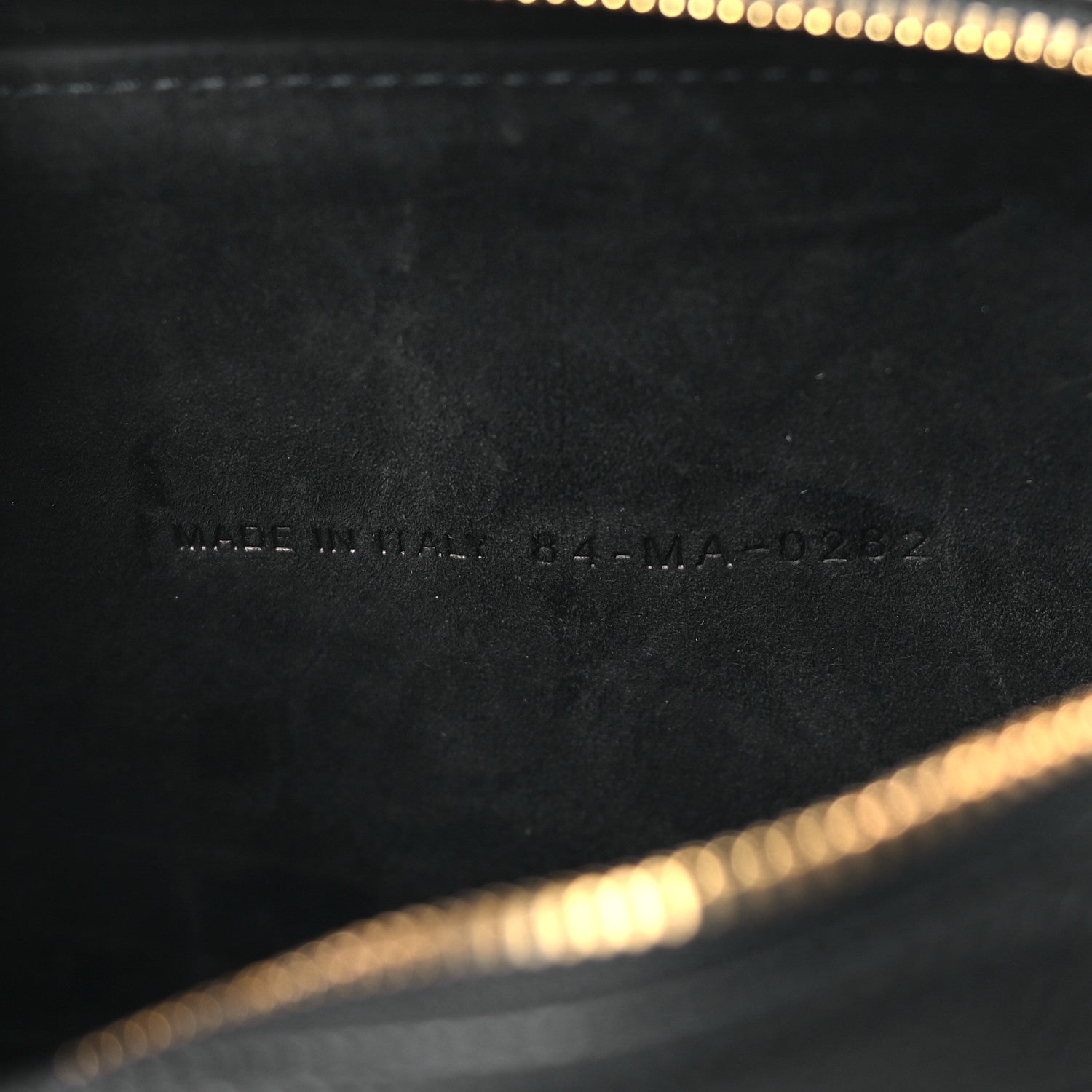 Christian Dior Grained Calfskin Caro Double Pouch Black 7 of 9
