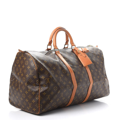 Louis Vuitton Monogram Keepall 55 3 of 14