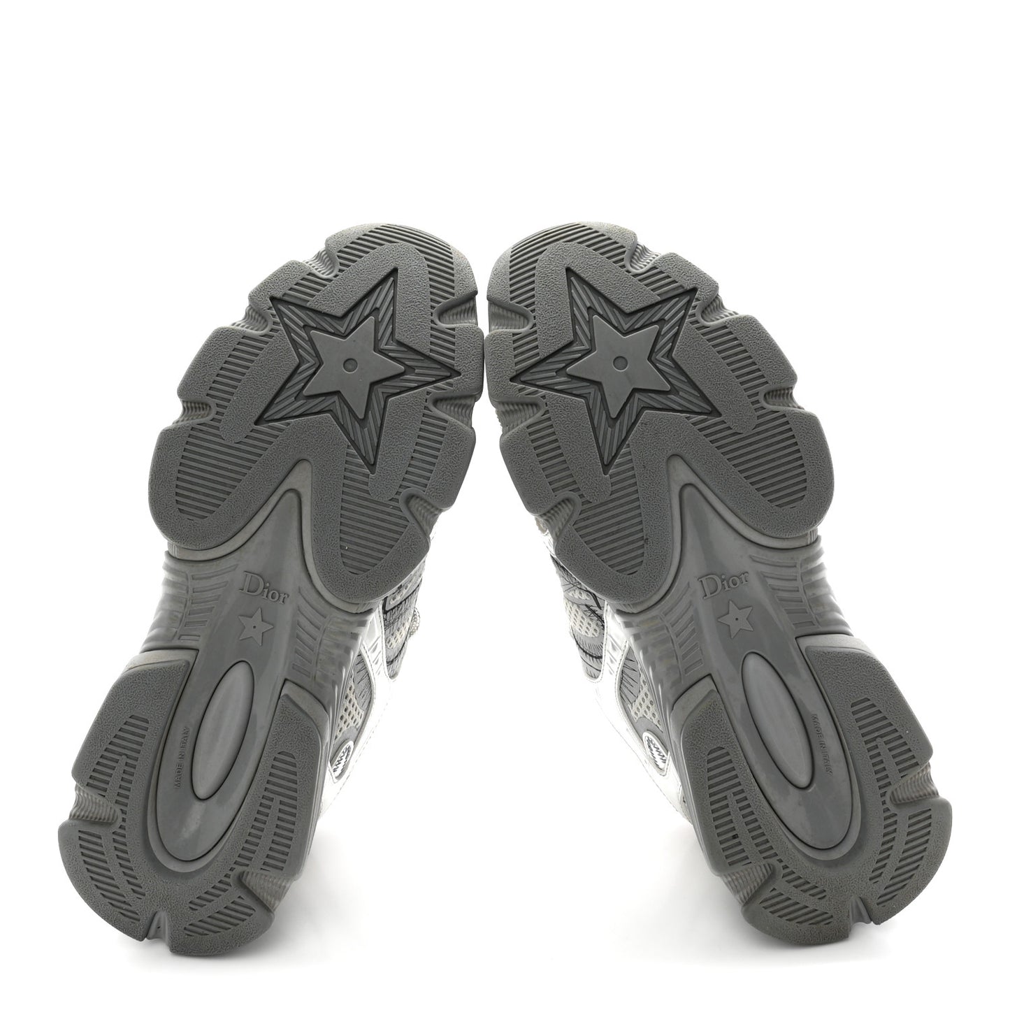 Technical Mesh Dior Chrono Sneakers 38 Silver