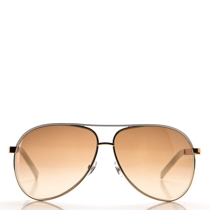 Gucci Aviator Sunglasses 1827/S White Gold 2 of 6