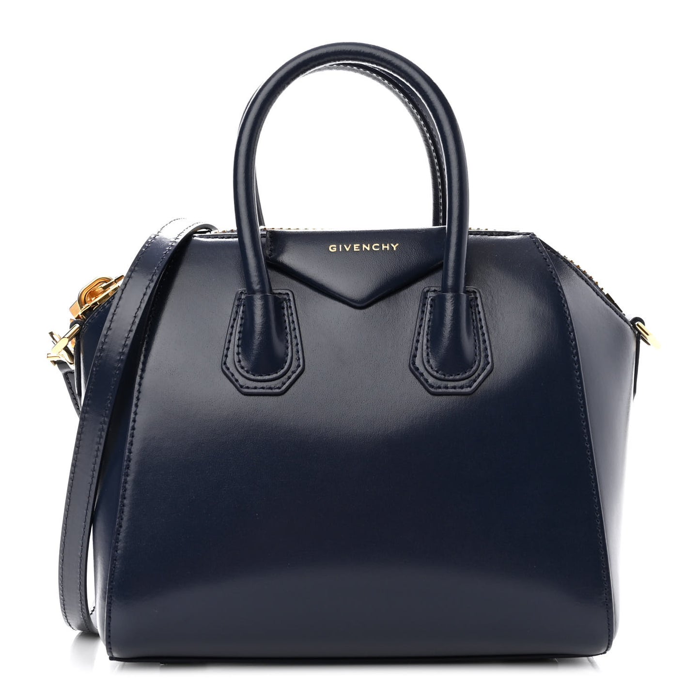 Shiny Lord Mini Antigona Navy