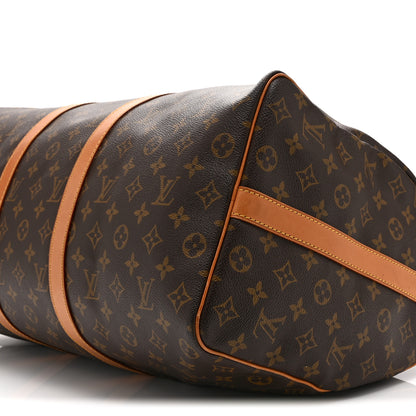 Louis Vuitton Monogram Keepall Bandouliere 50 9 of 10