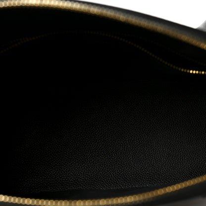 Balenciaga Signature Grained Calfskin Logo S Ville Top Handle Bag Black 5 of 9