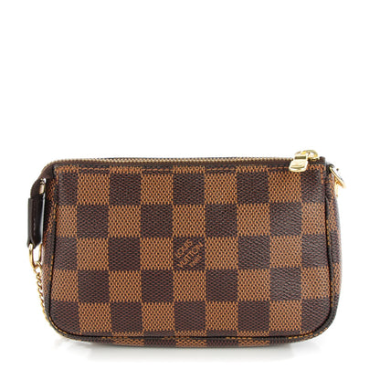 Louis Vuitton Damier Ebene Mini Pochette Accessories 1 of 7