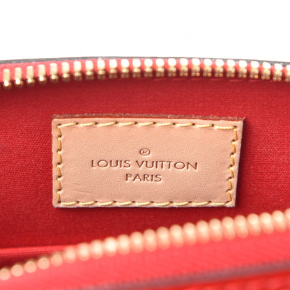 Louis Vuitton Vernis Alma BB Cherry 7 of 9