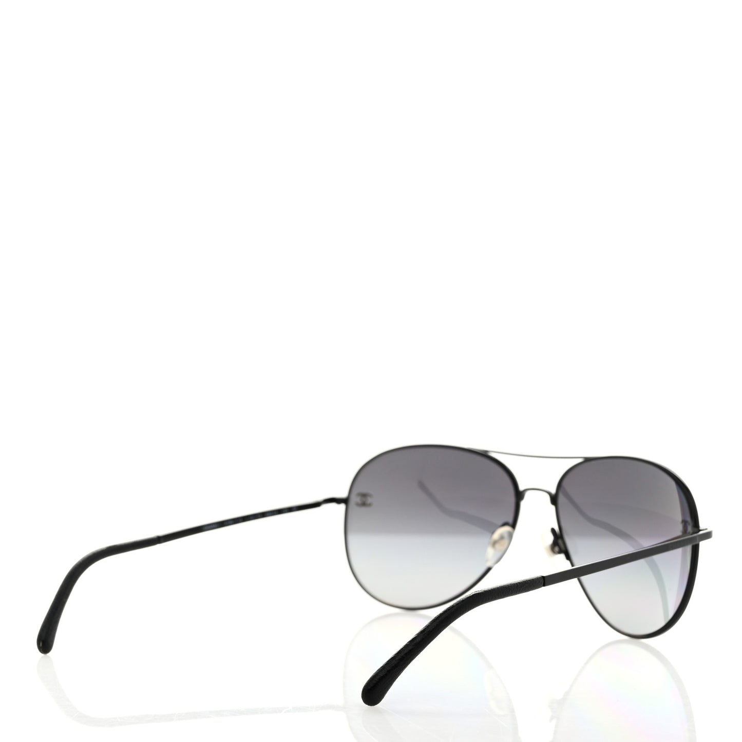 Polarized Aviator CC Sunglasses 4189-T-Q Black