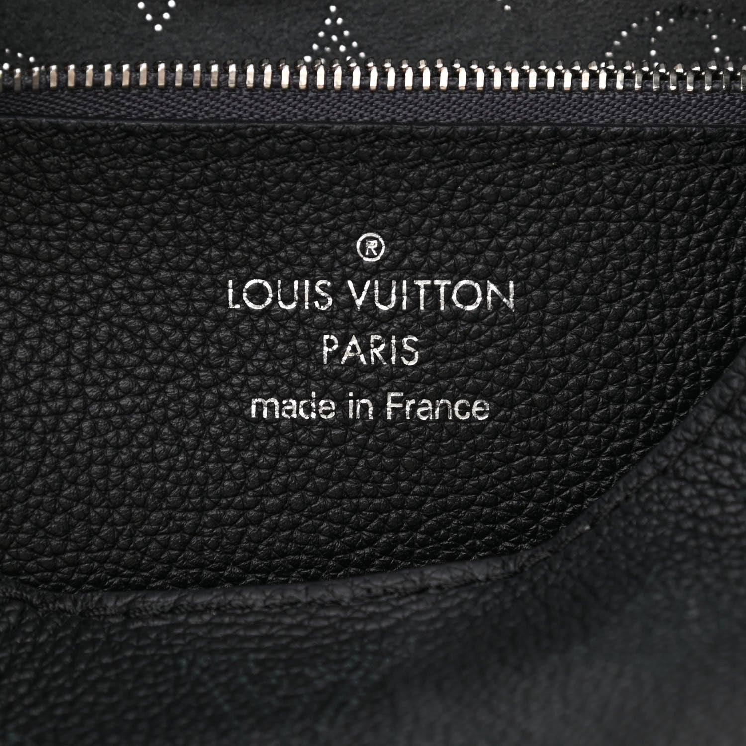 Louis Vuitton Mahina Carmel Hobo Black 6 of 11