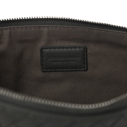 Bottega Veneta Nappa Intrecciato Medium Zip Pouch Grey 6 of 7